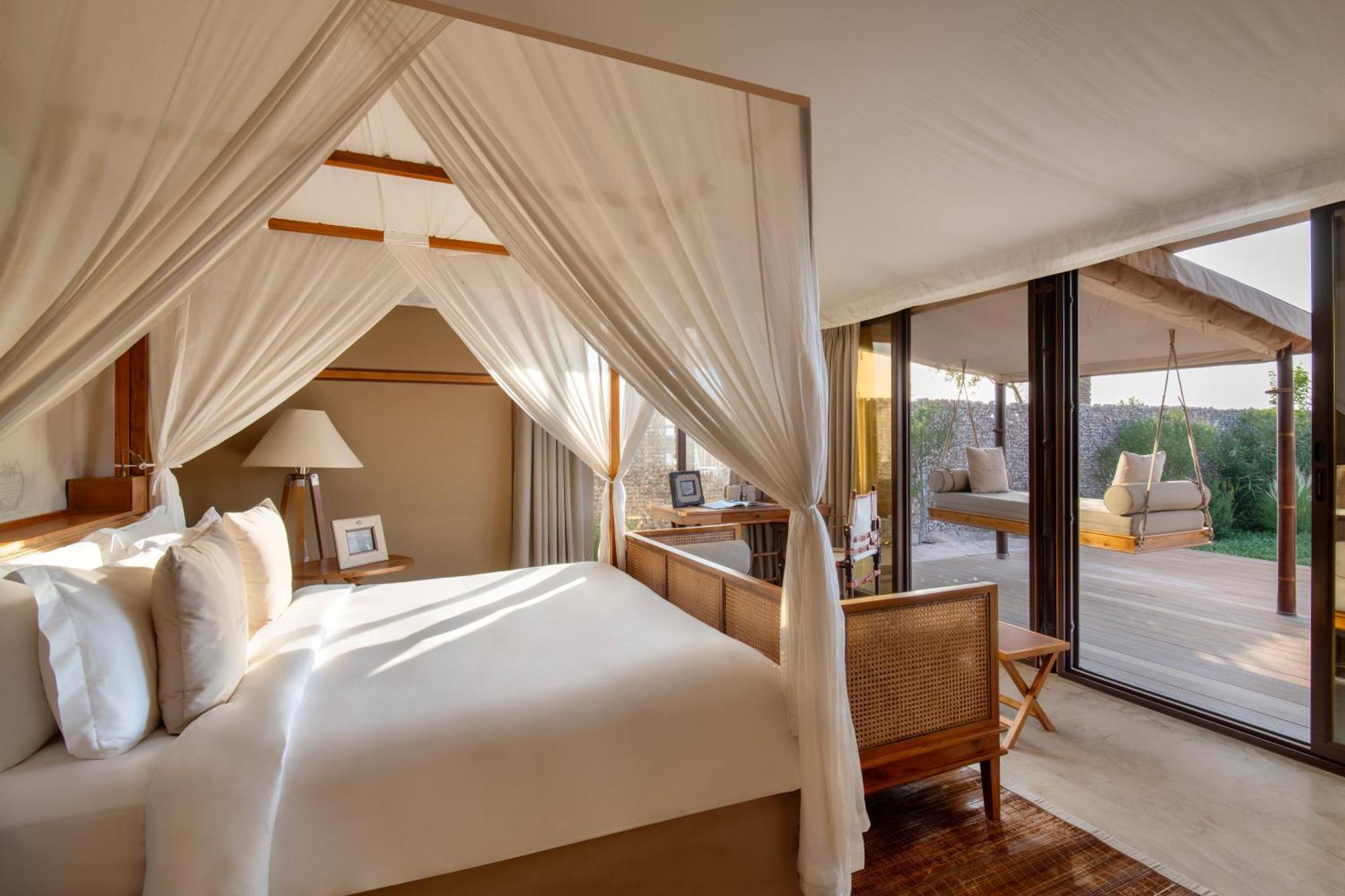 The Outpost Al Barari Camp Hotel Mesaieed Exterior foto