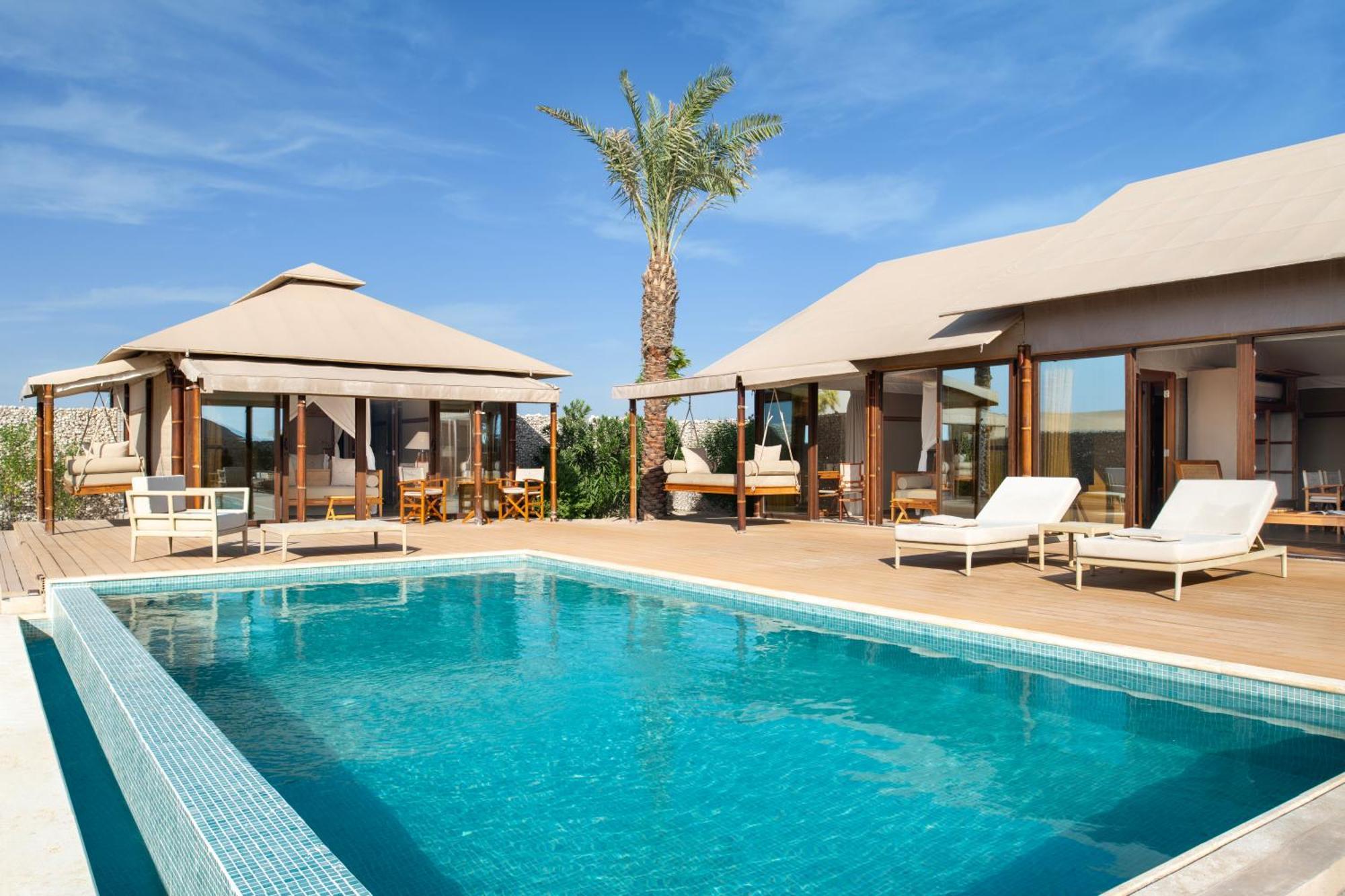 The Outpost Al Barari Camp Hotel Mesaieed Exterior foto