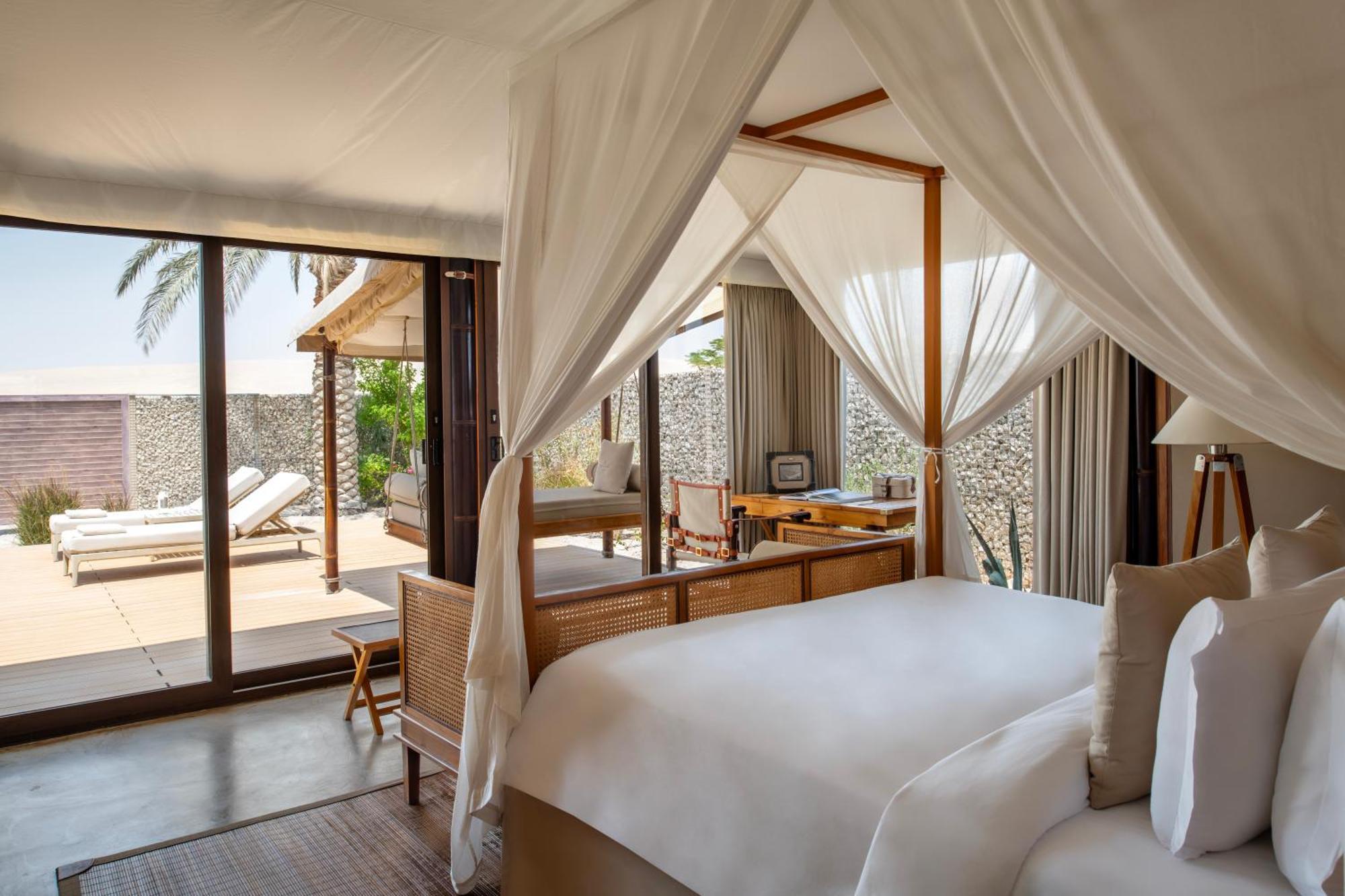 The Outpost Al Barari Camp Hotel Mesaieed Exterior foto