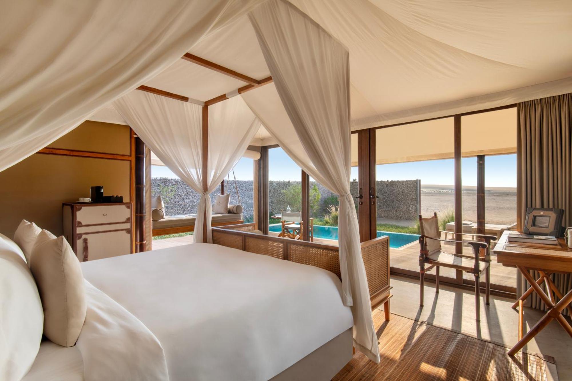 The Outpost Al Barari Camp Hotel Mesaieed Exterior foto