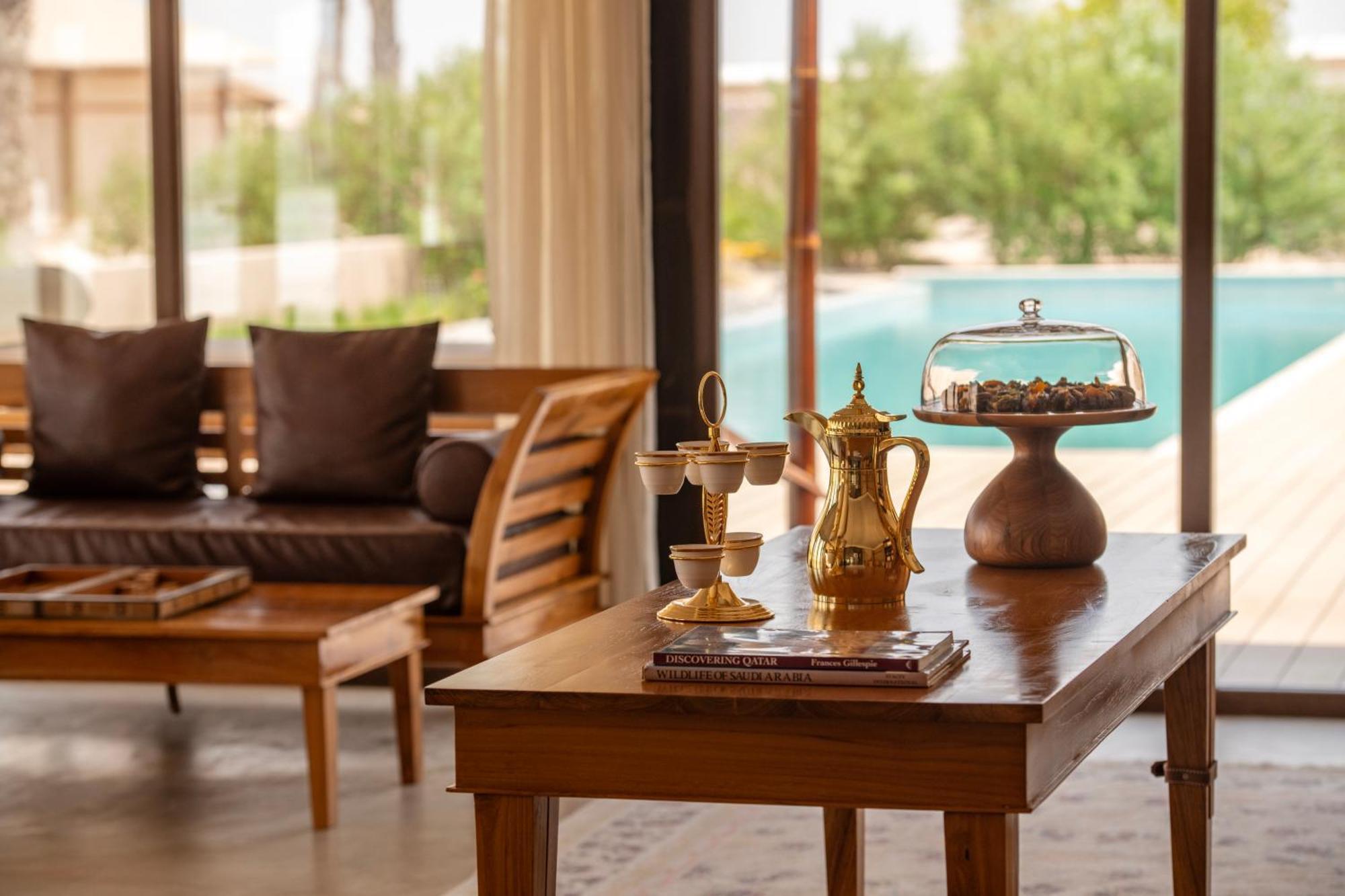 The Outpost Al Barari Camp Hotel Mesaieed Exterior foto