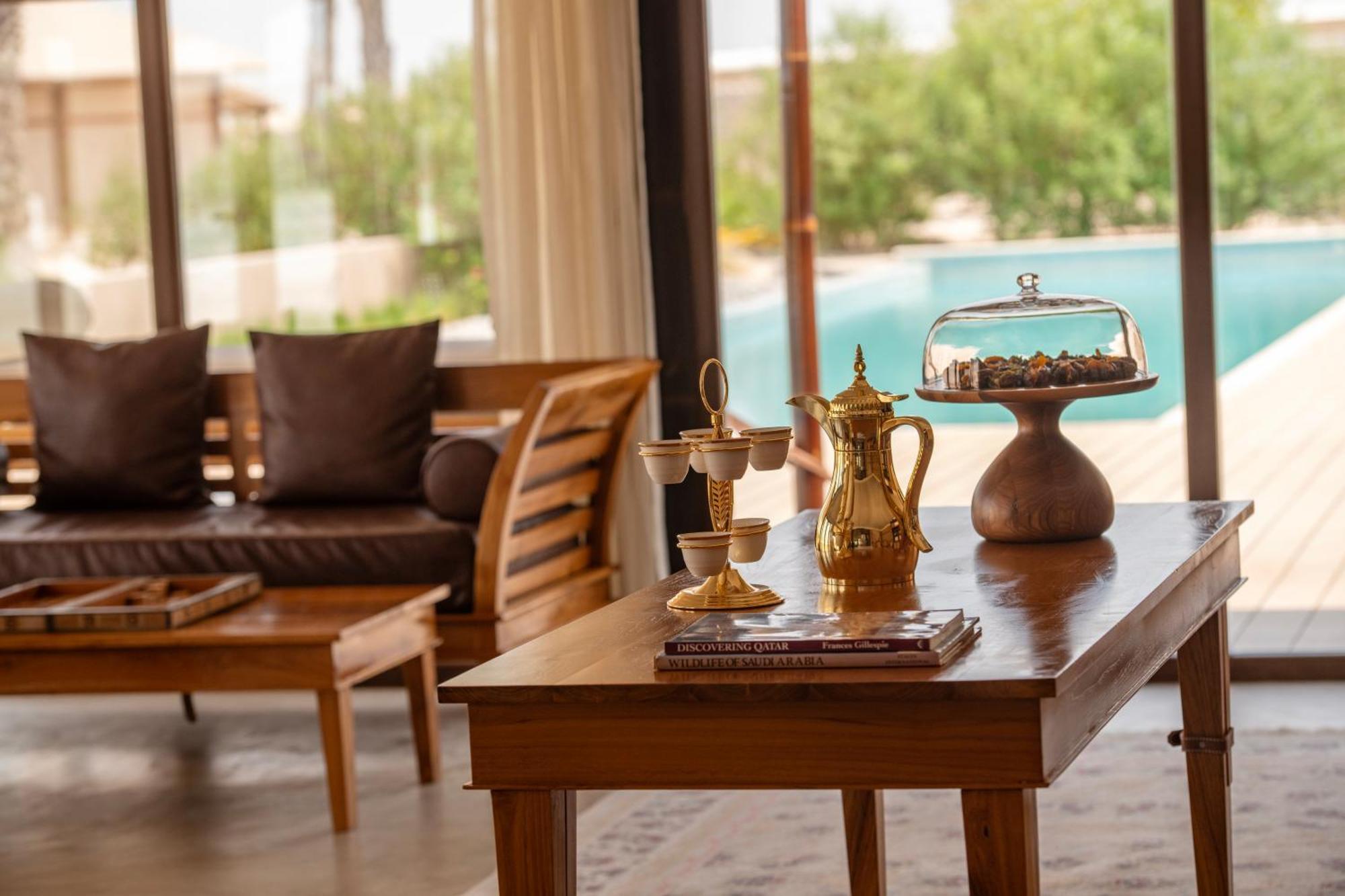 The Outpost Al Barari Camp Hotel Mesaieed Exterior foto