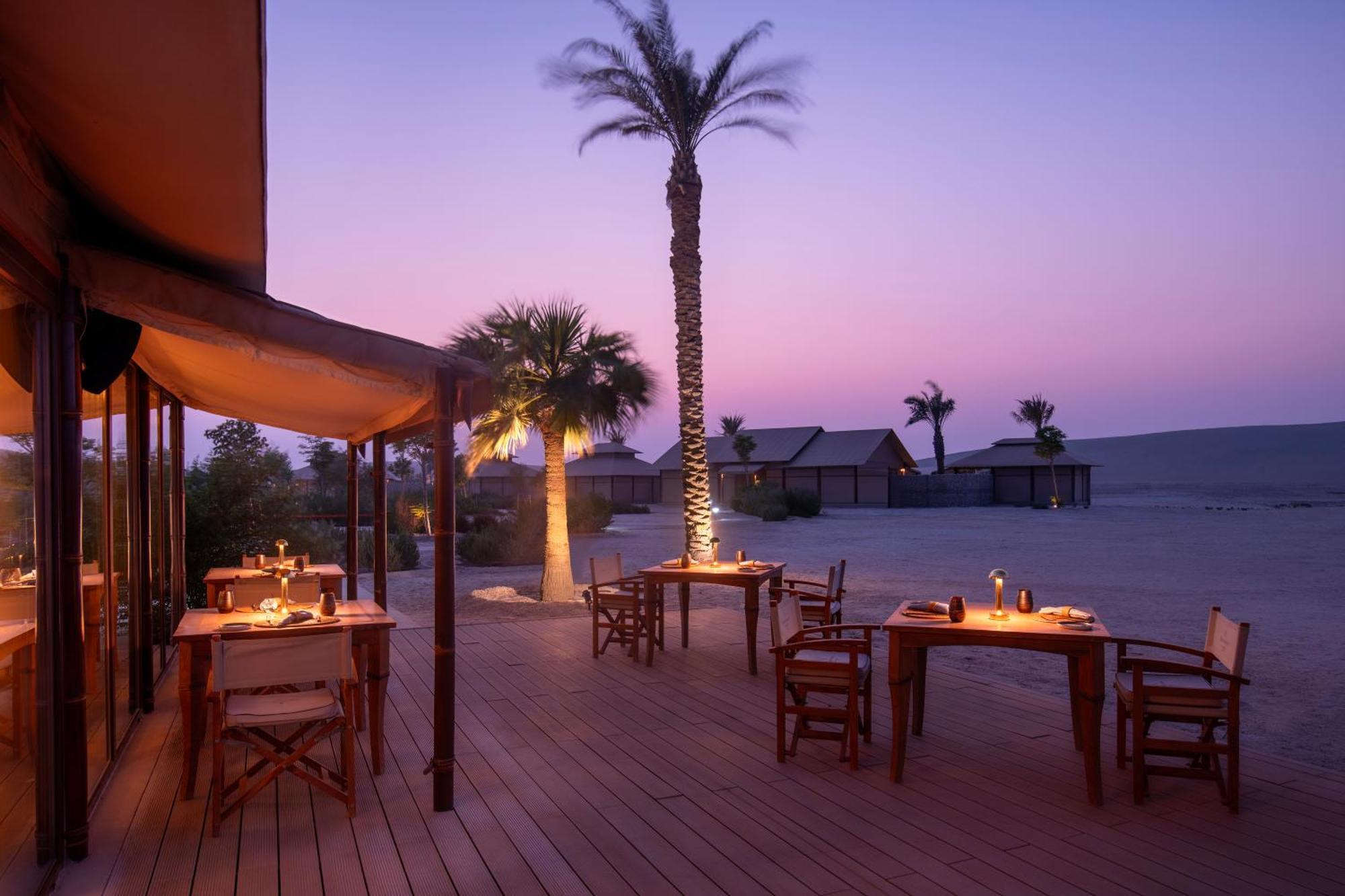 The Outpost Al Barari Camp Hotel Mesaieed Exterior foto