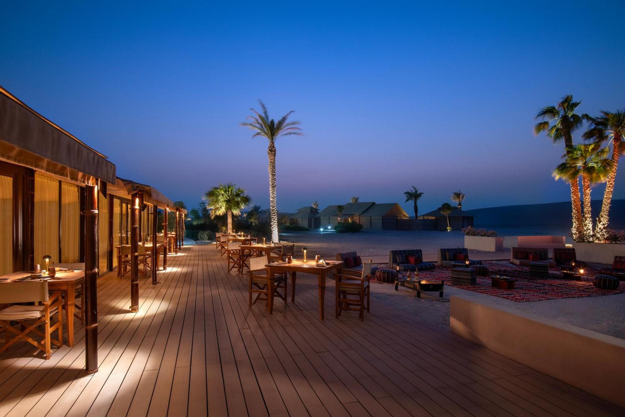 The Outpost Al Barari Camp Hotel Mesaieed Exterior foto